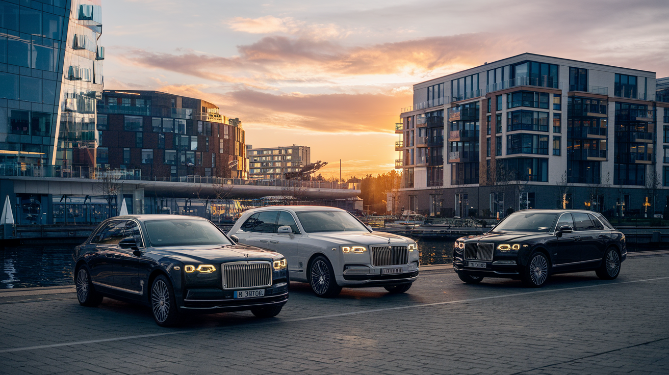Luxury chauffeur service in Hamburg
